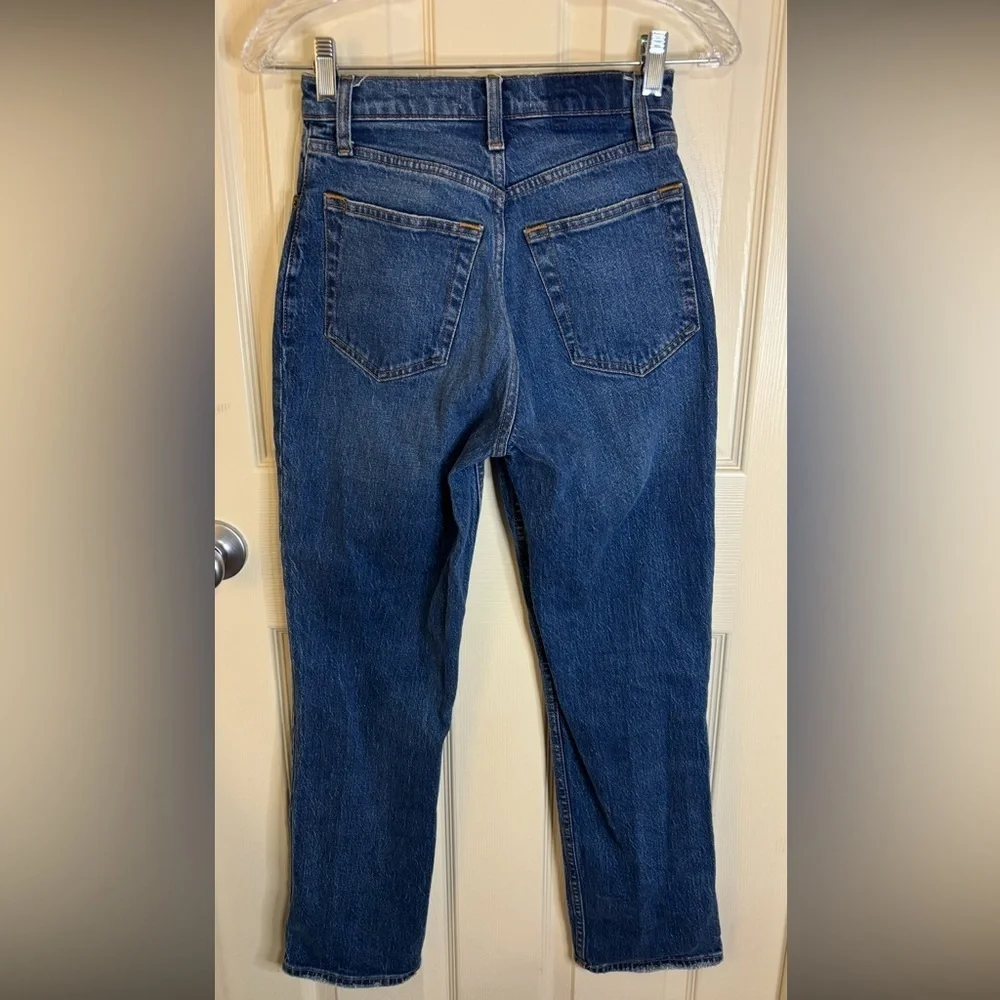 Abercrombie & Fitch Curve Love ’90s Straight Ultra High Rise Jeans 24 00S
